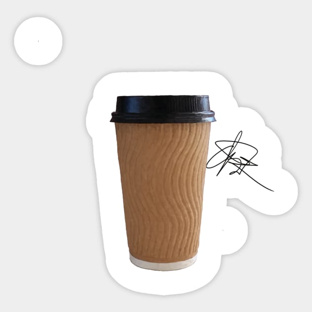 Vanilla Chai Latte Sticker by chris5998